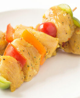 BROCHETTES POULET THYM CITRON