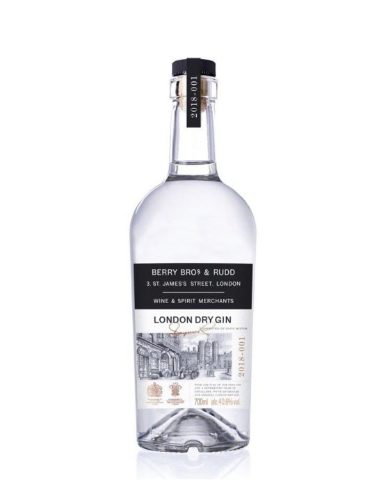 London dry gin Berry Bros & Rudd 75cl