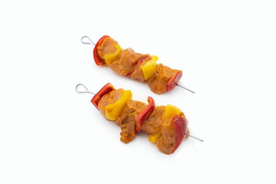 Brochettes de poulet tomate basilic X12