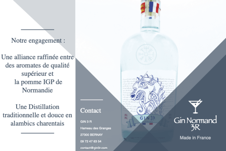 Gin 3R Médaille d'Or