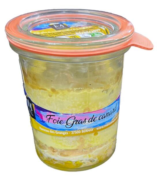 Foie gras nature 100g en conserve
