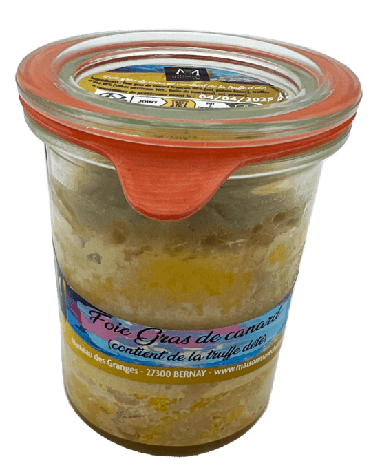 Foie gras de canard en conserve 110g (contient de la truffe d'été)
